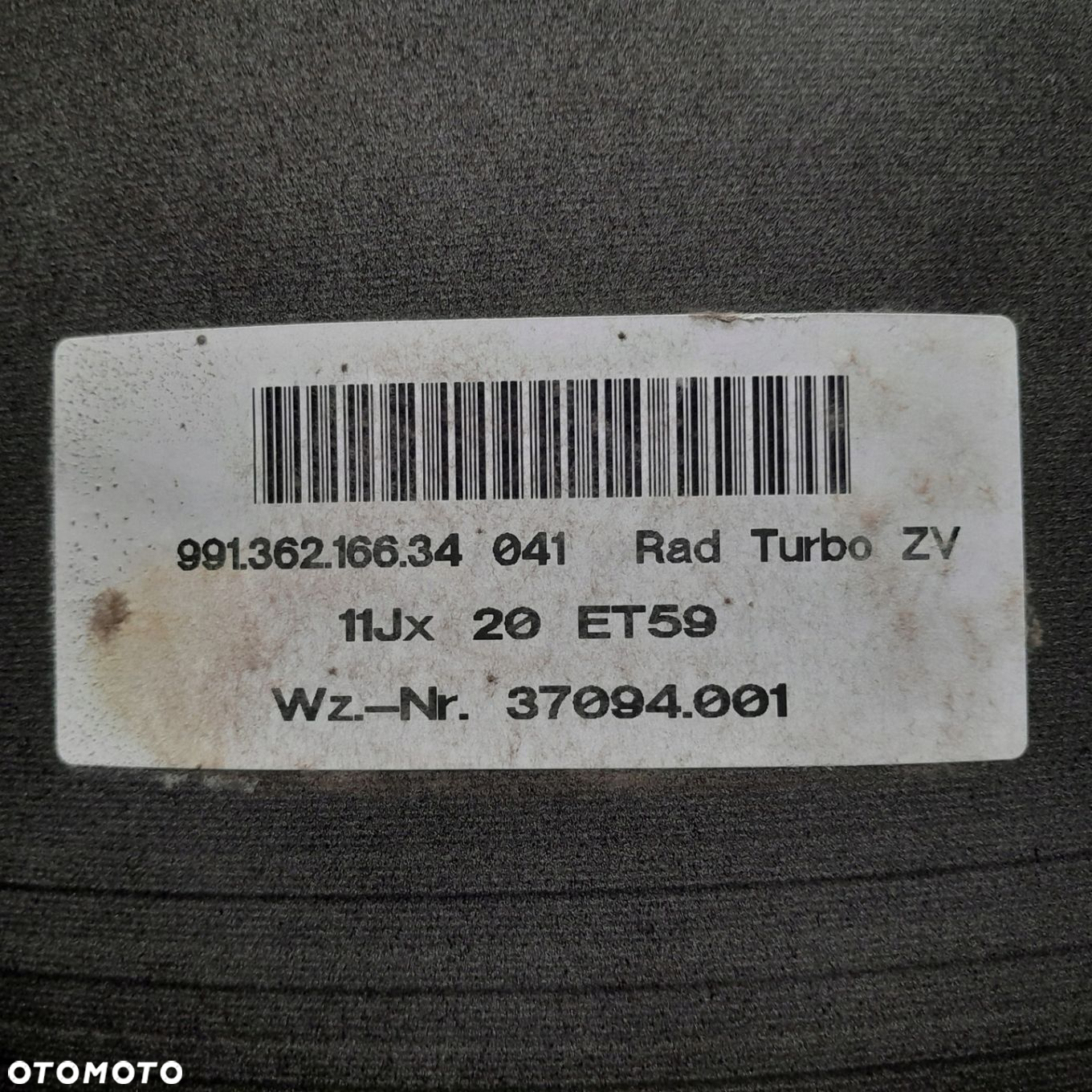 Felgi 20 Porsche 911 991 Carrera Targa 4 GTS Turbo S F504078-31 - 7