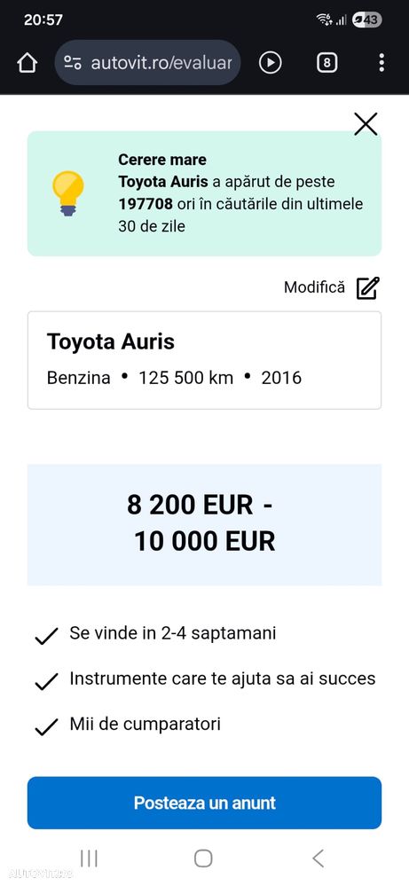 Toyota Auris 1.3 Dual VVT-i Terra - 14