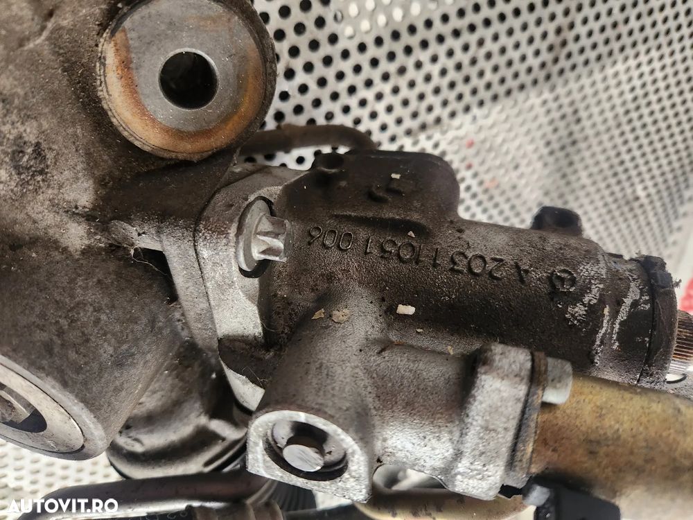 Caseta Directie Cu Senzor Mercedes C Class W203 Clk W209 Cod A Volan Stanga - Dezmembrari Arad - 5