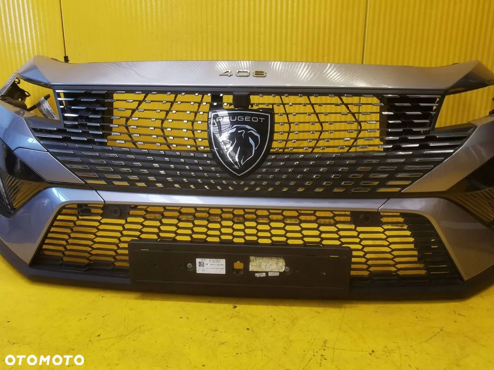 Peugeot 408 P54 ZDERZAK PRZÓD PRZEDNI 4 PDC KCA * - 9