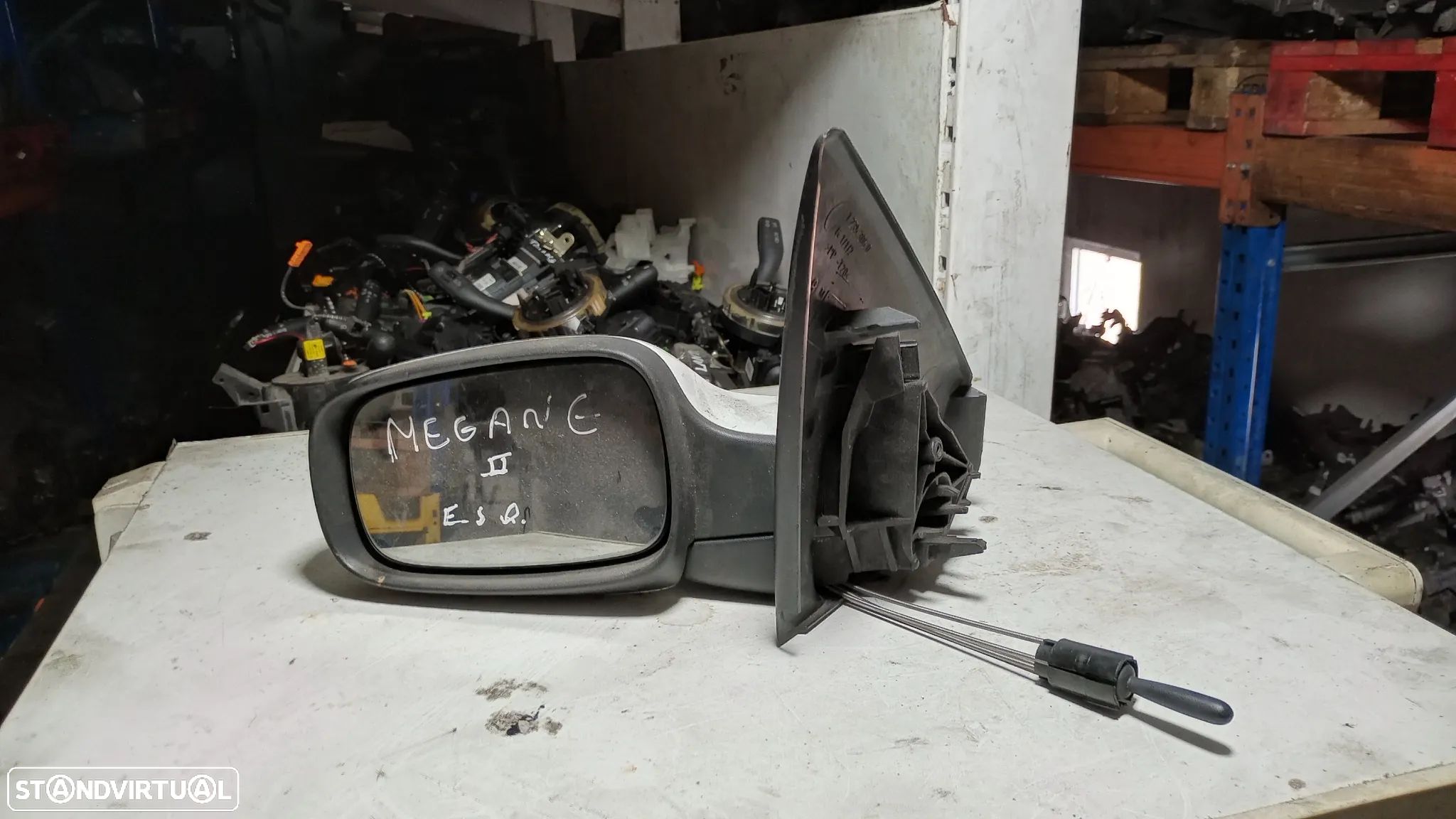 Espelho Retrovisor Megane II Esquerdo - 1