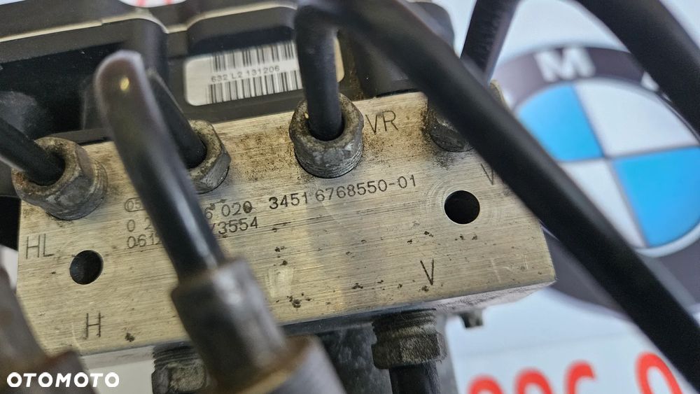 BMW 5 E60 E61 2.5D Pompa hamulcowa ABS Sterownik pompy 6777797 6768550 - 8