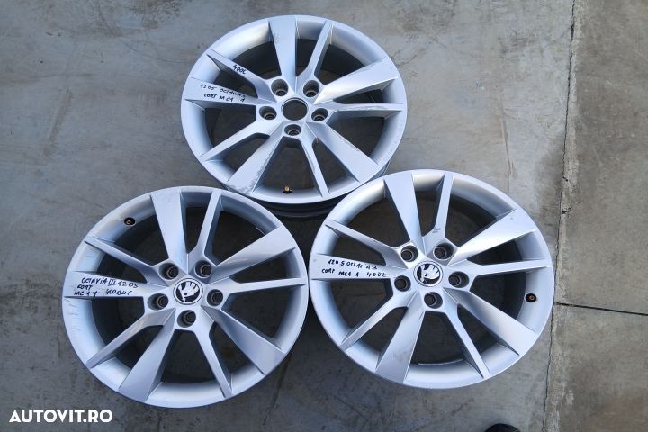 Janta aliaj 17 5E0601025CC 5E0601025BG 7JX17H2 ET49 5E0601025CC 5E060 - 1