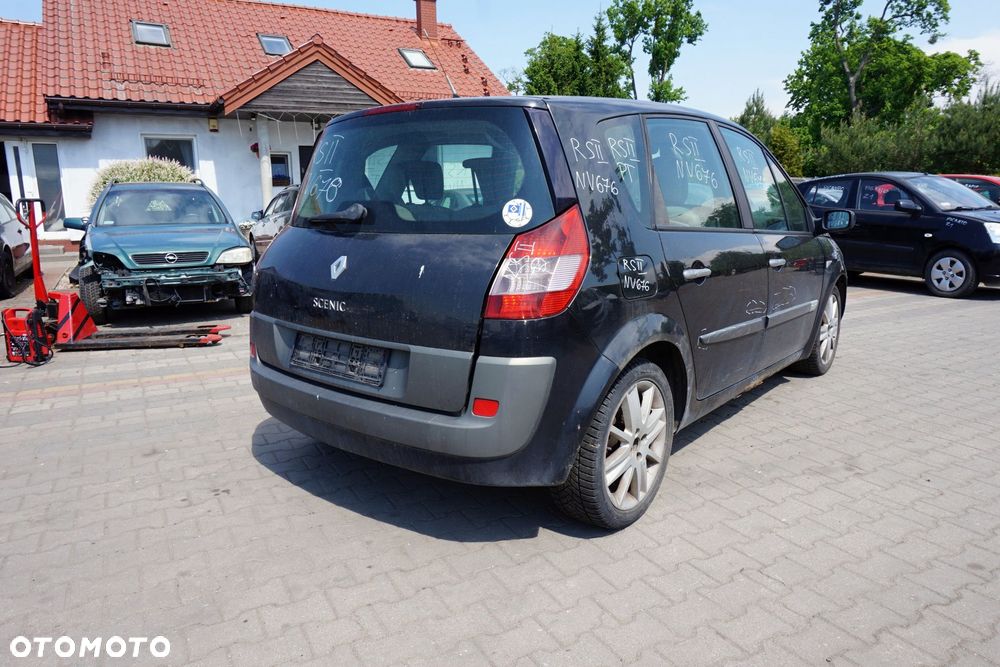 RENAULT SCENIC II PH1 2003 NV676 1.9 DCI F9Q812 120KM ND0002 CZARNY na części - 5