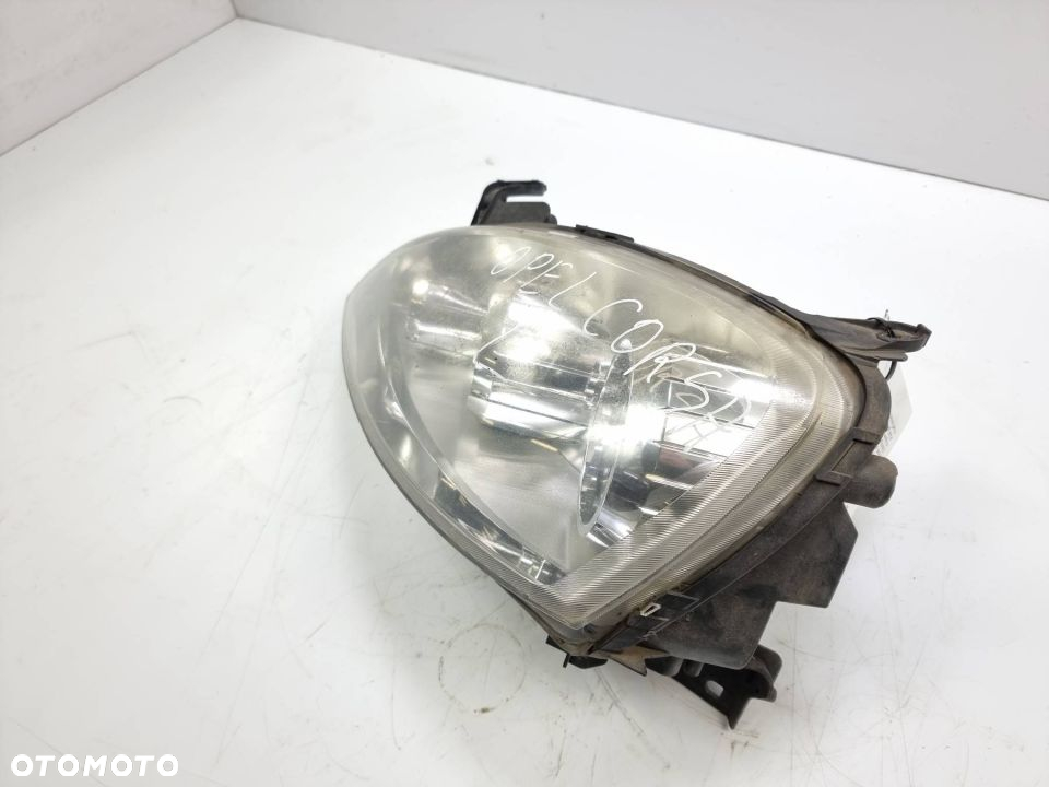 LAMPA LEWA PRZÓD OPEL CORSA C 13237263 SOCZEWKA - 6