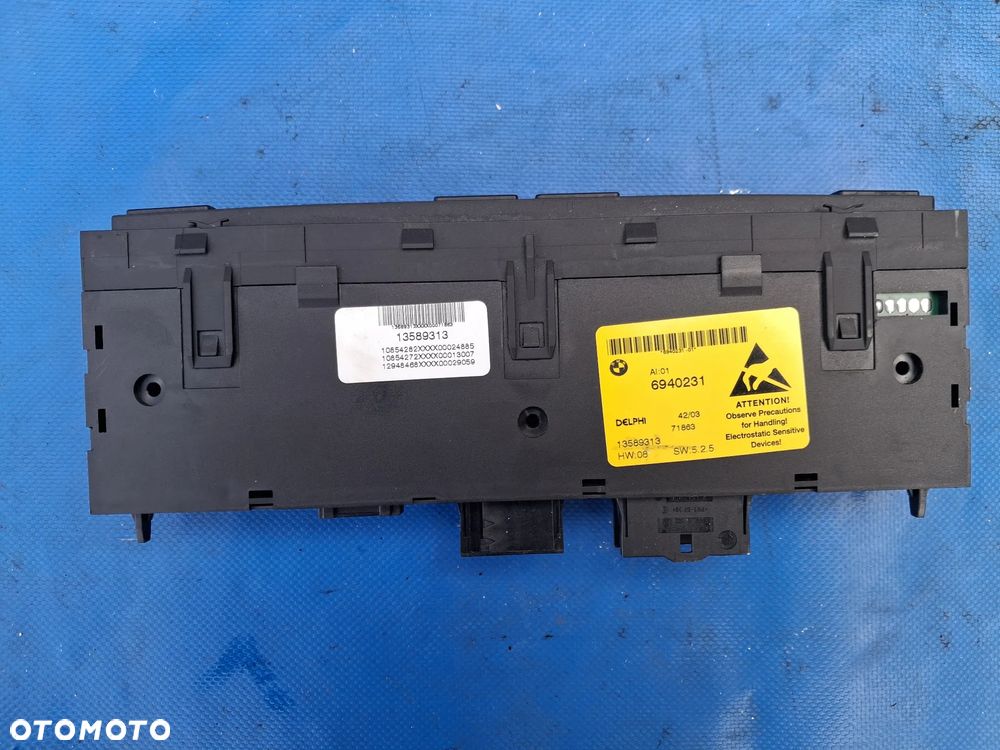 BMW E60 E61 Panel grzania grzanych foteli PDC włącznik DSC 6940231 Delphi - 3