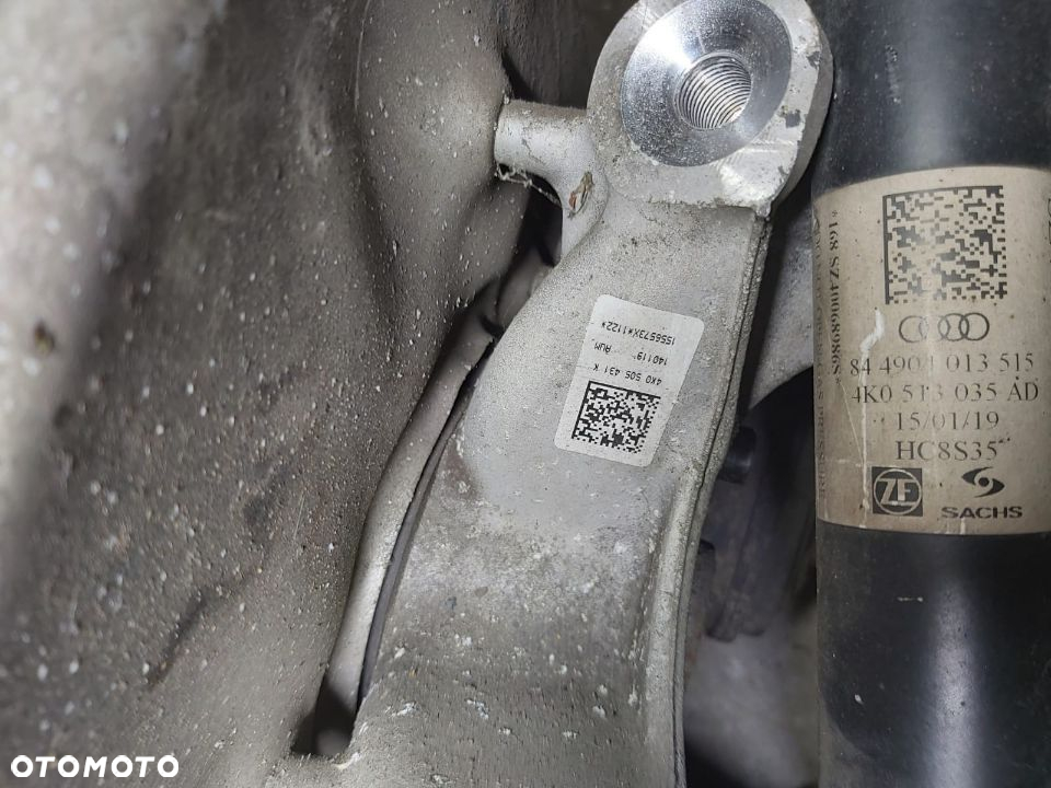 AUDI A6 C8 ZAWIESZENIE LEWE TYŁ 4K0505431K 4K0513035AD 80A505311B ZWROTNICA AMORTYZATOR WAHACZ - 3