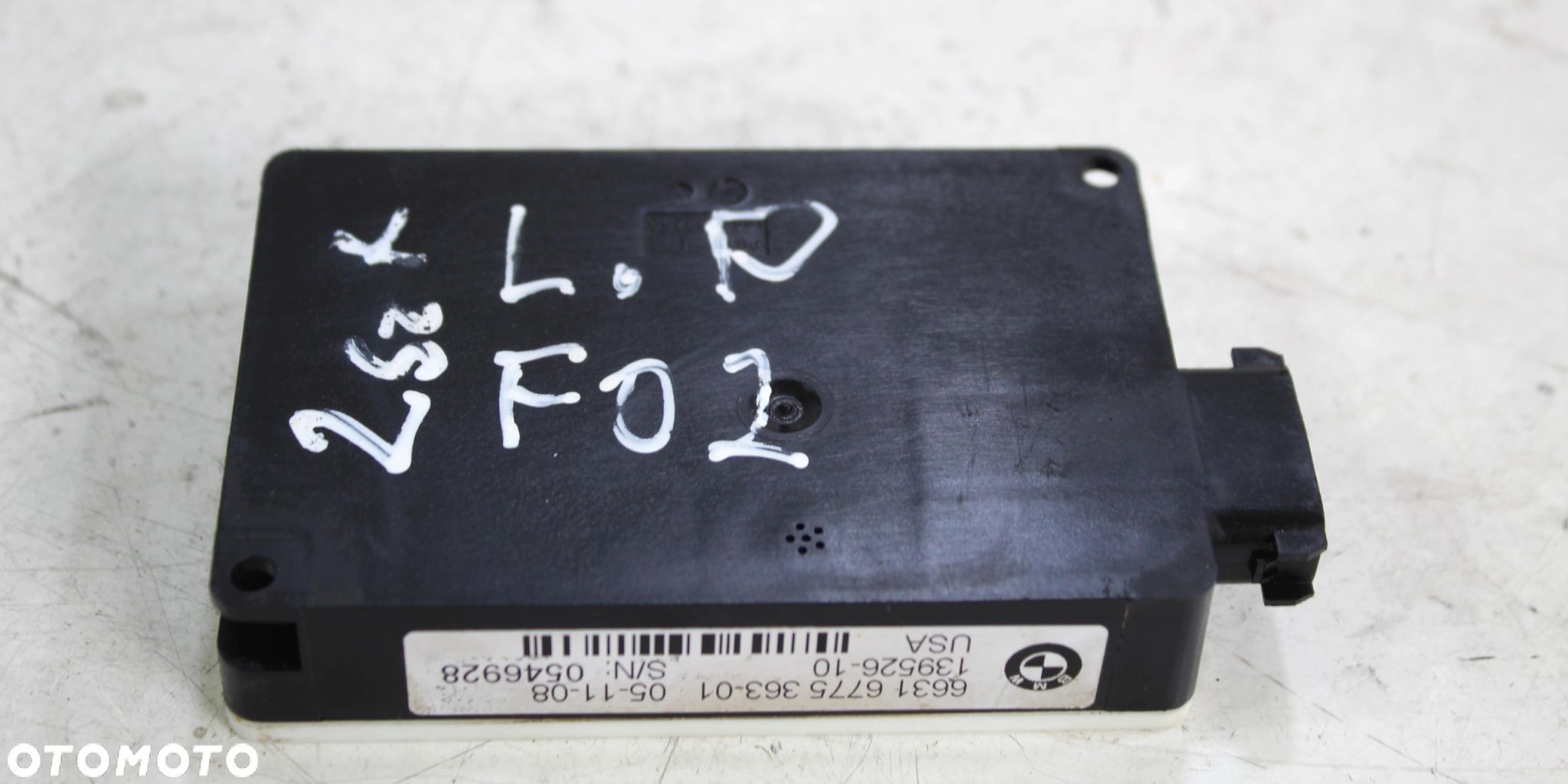 CZUJNIK SSR LEWY BMW E60 E61 E63 E64 F01 F02 6775363 - 1