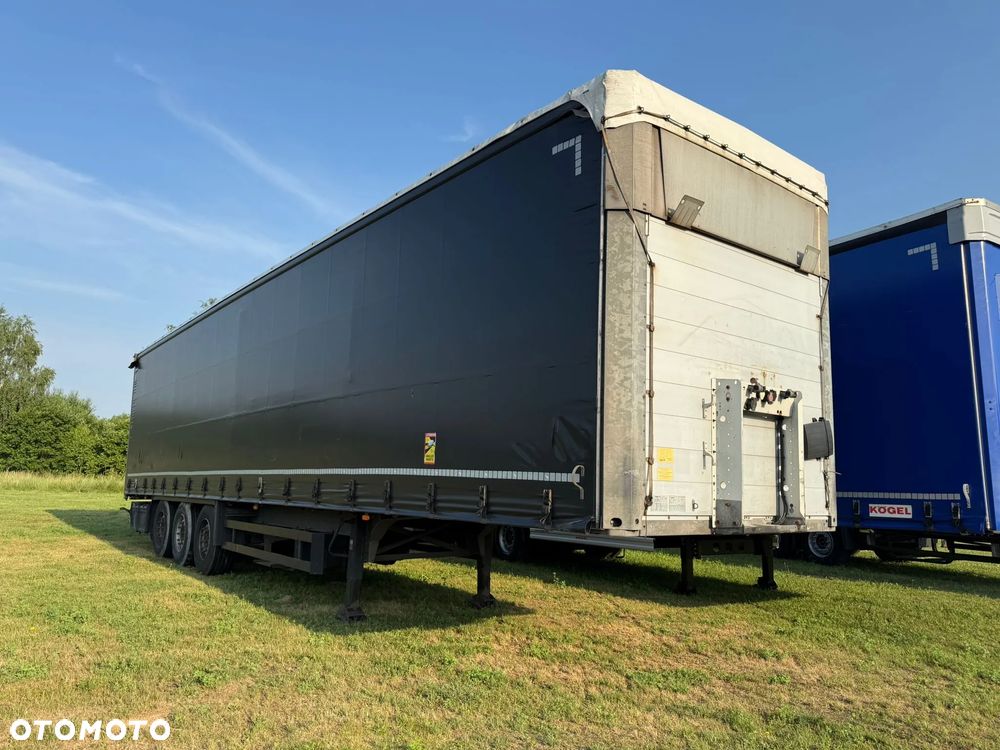 Schmitz Cargobull / FIRANKA / DACH PODNOSZONY / BARDZO ŁADNA - 1