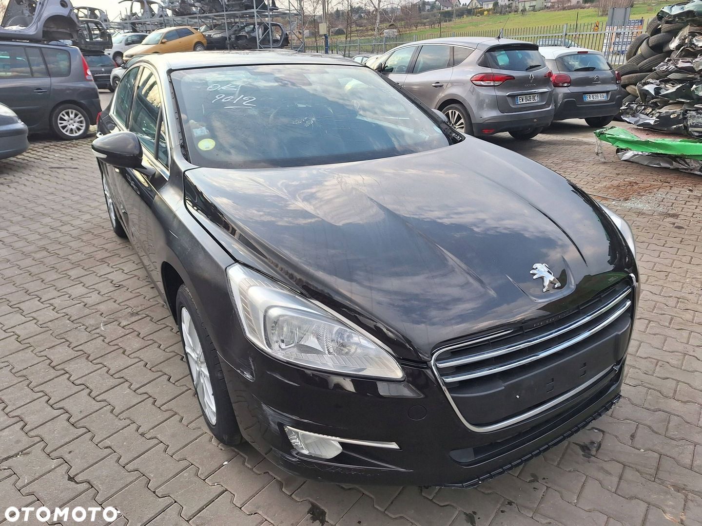 Peugeot 508 I 1 8D 8E 10-14 ZDERZAK PRZÓD MASKA LAMPA BŁOTNIK KDMD 2.0 hdi - 1
