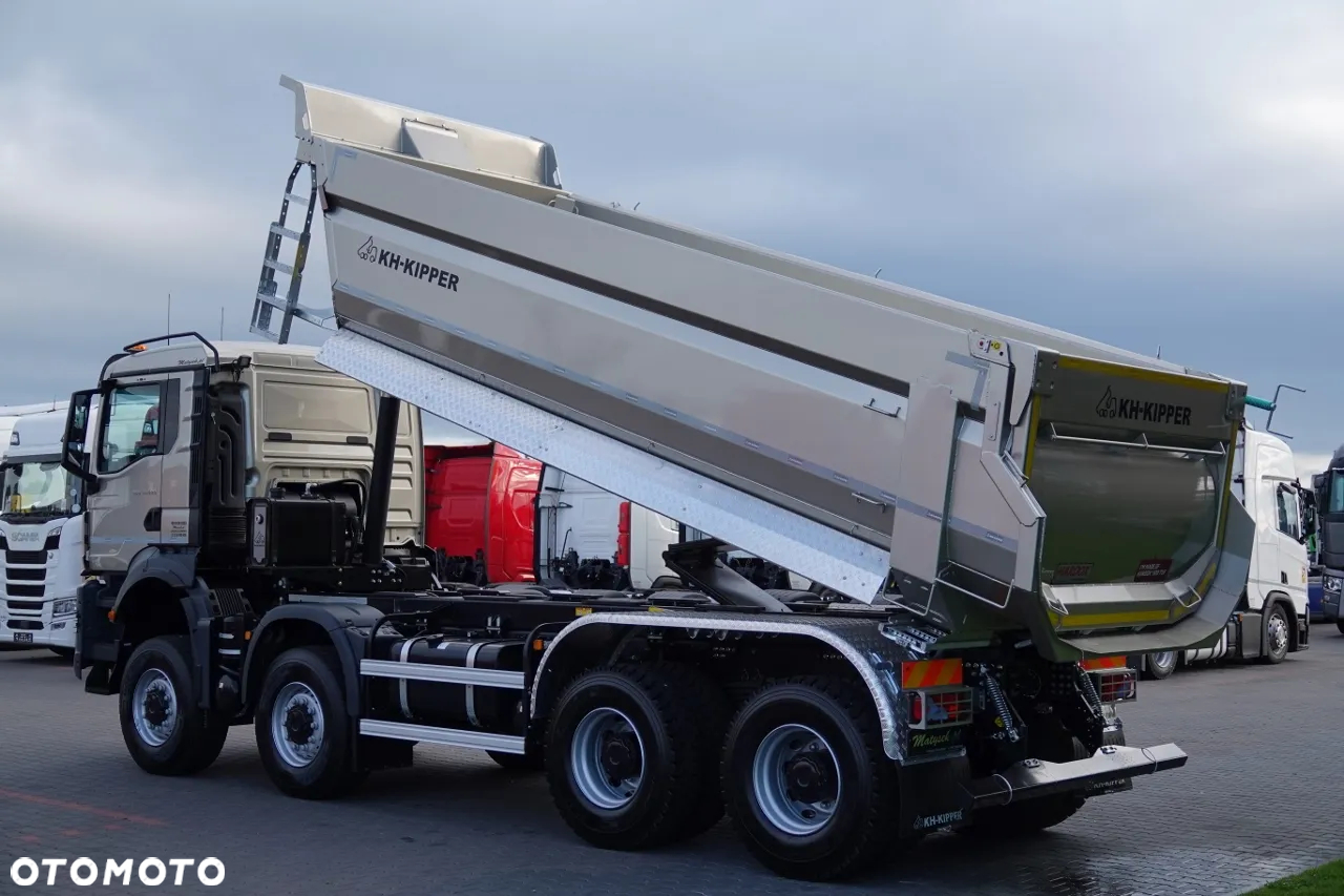 MAN TGS 41.480 / 8X6 / WYWROTKA TYLNOZSYPOWA  / BORDMATIC / KH KIPPER / AUTOMAT / FABRYCZNIE NOWY / 2025 / - 6