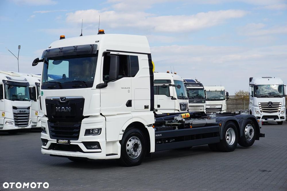 MAN TGX / 26.470 / E 6 / GM / HAKOWIEC HYVA / OŚ SKRĘTNA / RETARDER - 22