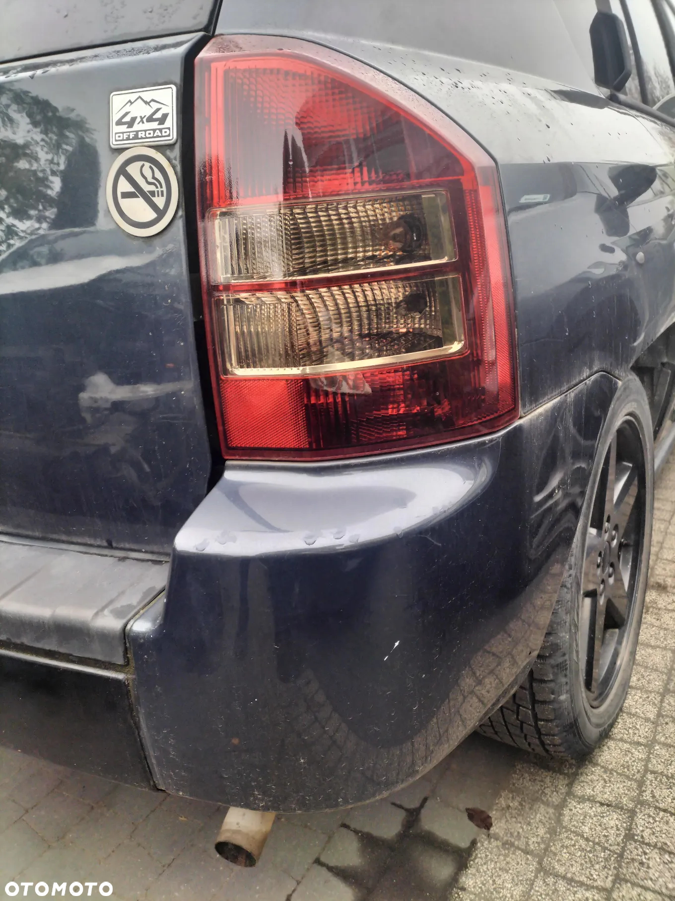 ZDERZAK TYŁ  JEEP COMPASS 2.4 16V 170 KM 125 KW 07-10r - 17
