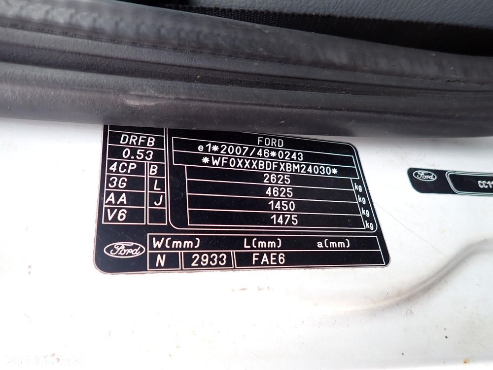CZĘŚCI - Ford Transit VII MK7 2,2 TDCI 101KM VAN 6B VMT6 2011r. INDEX - 10160 - 14