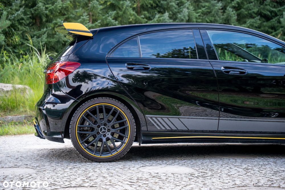 Mercedes-Benz Klasa A AMG 45 4Matic AMG Speedshift 7G-DCT Yellow Night Edition - 16