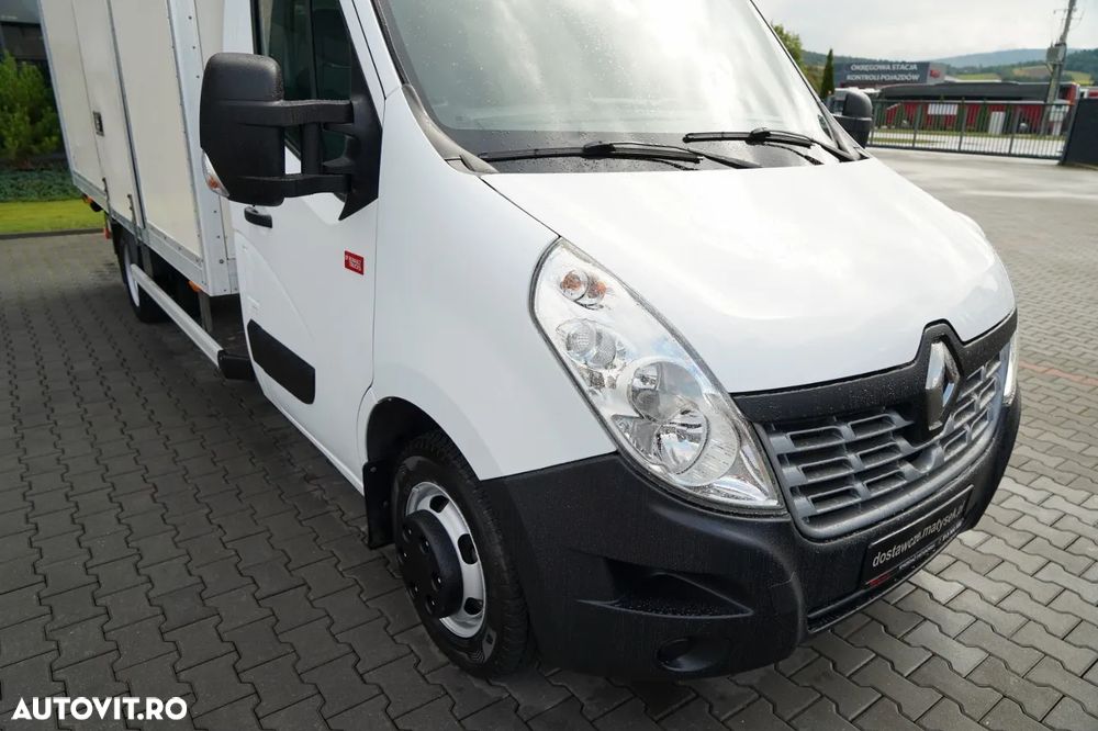 Renault MASTER / CAROSERIE TIP BOX - 4,3 M / LIFT HIDRAULIC DHOLLANDIA - 750 KG / 3 LOCURI / ROȚI SPATE DUBLE / IMPORT / - 11