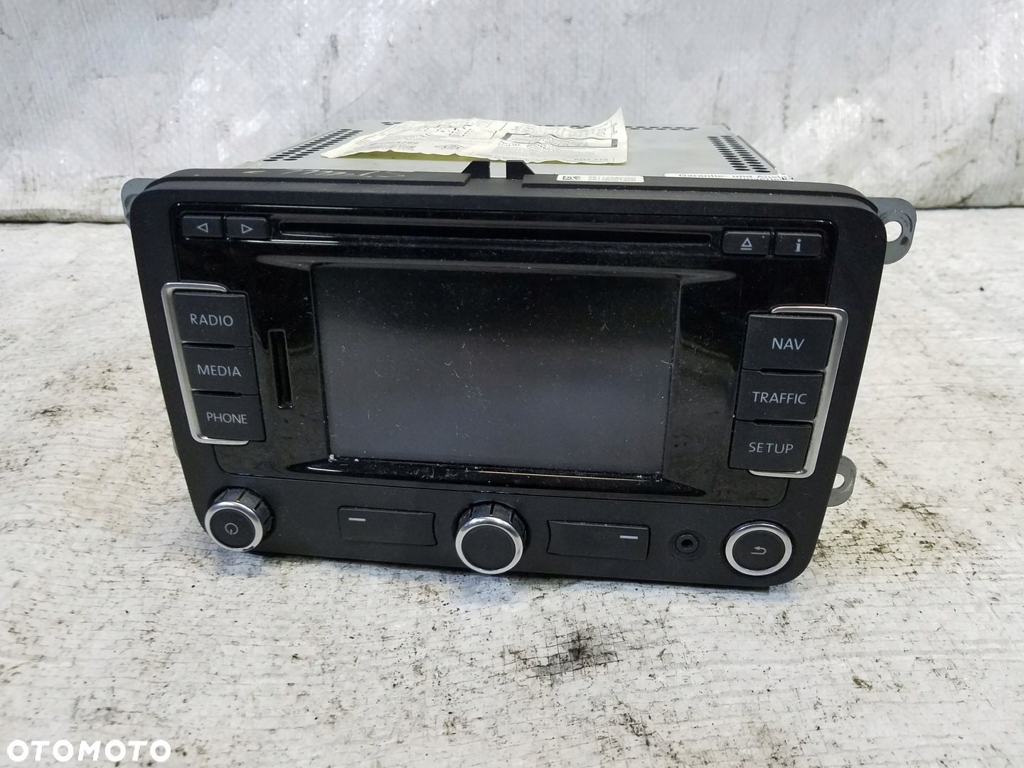 RADIO CD NAWIGACJA VW PASSAT CC 3C8035279S - 1
