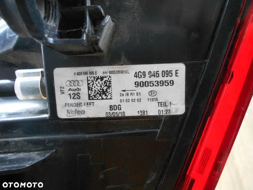 AUDI A6 C7 LAMPA MATRIX LEWY TYŁ EUROPA - 4