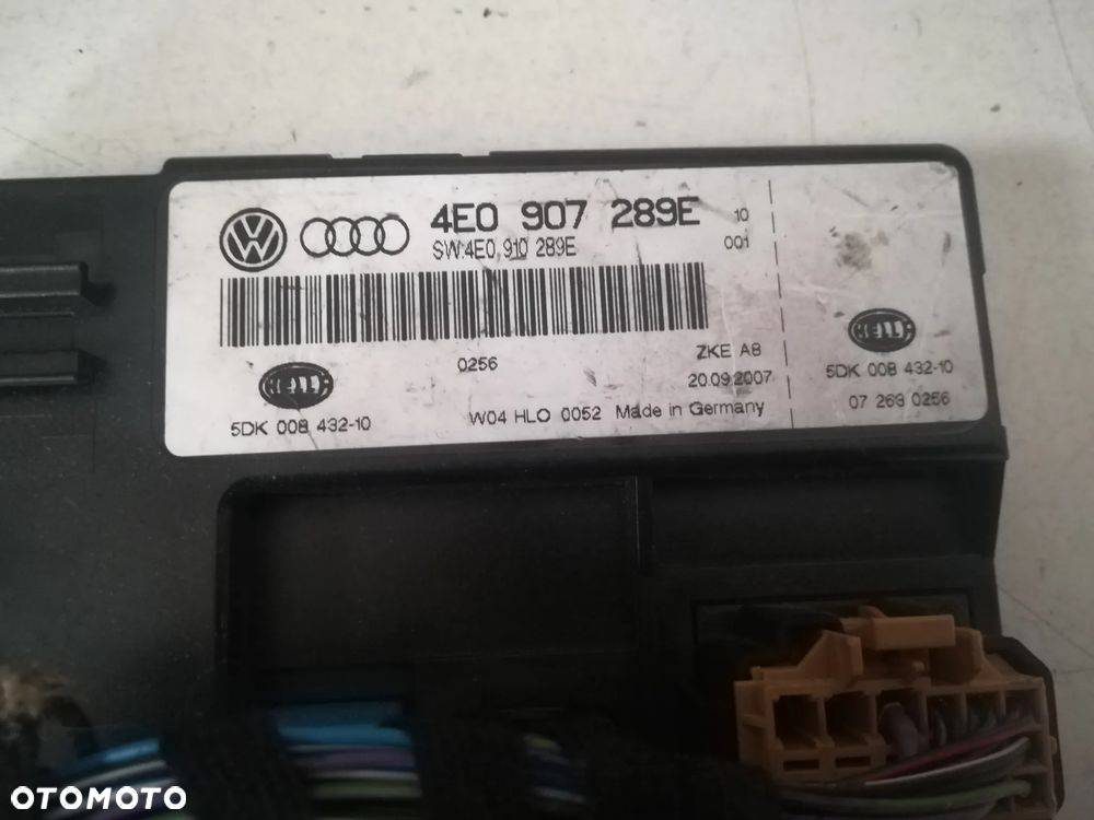 STEROWNIK MODUŁ MOCY AUDI A8 D3 - 2