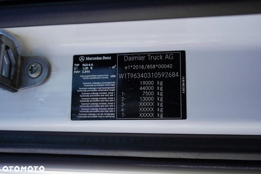 Mercedes-Benz / ACTROS F / 1845 / ACC / E 6 / STREAM SPACE / MAŁY PRZEBIEG - 12
