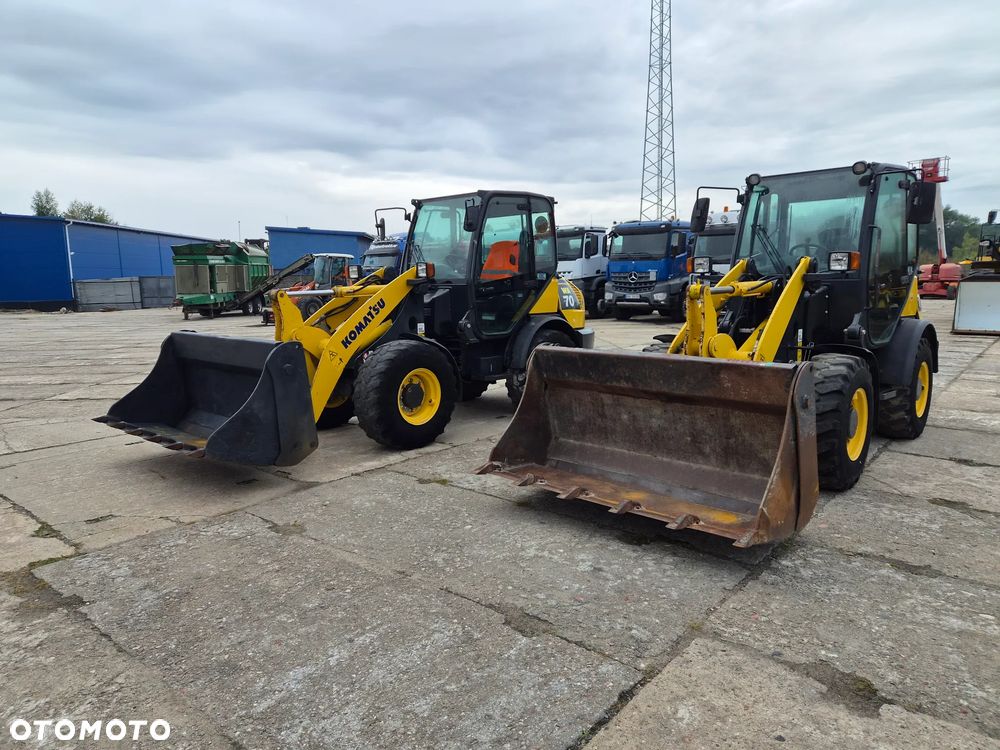 Komatsu WA 70 - 6 spr z Niemiec łyżka krokodyl + widły - 9