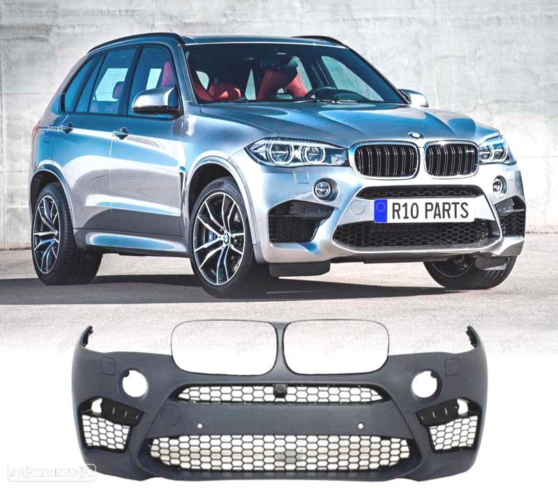 PARA-CHOQUES FRONTAL BMW X5 F15 13- LOOK X5M PDC SRA - 1