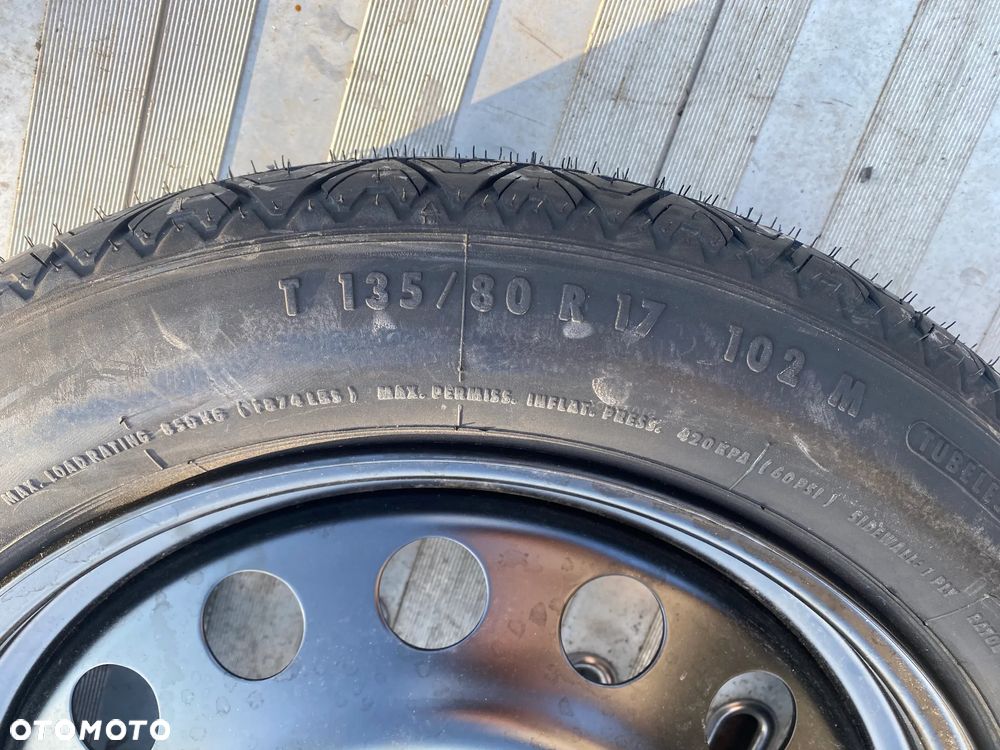 KOŁO ZAPASOWE ZAPAS DOJAZDÓWKA BMW 5x120 135/80R17 CONTINENTAL 6758778 - 3