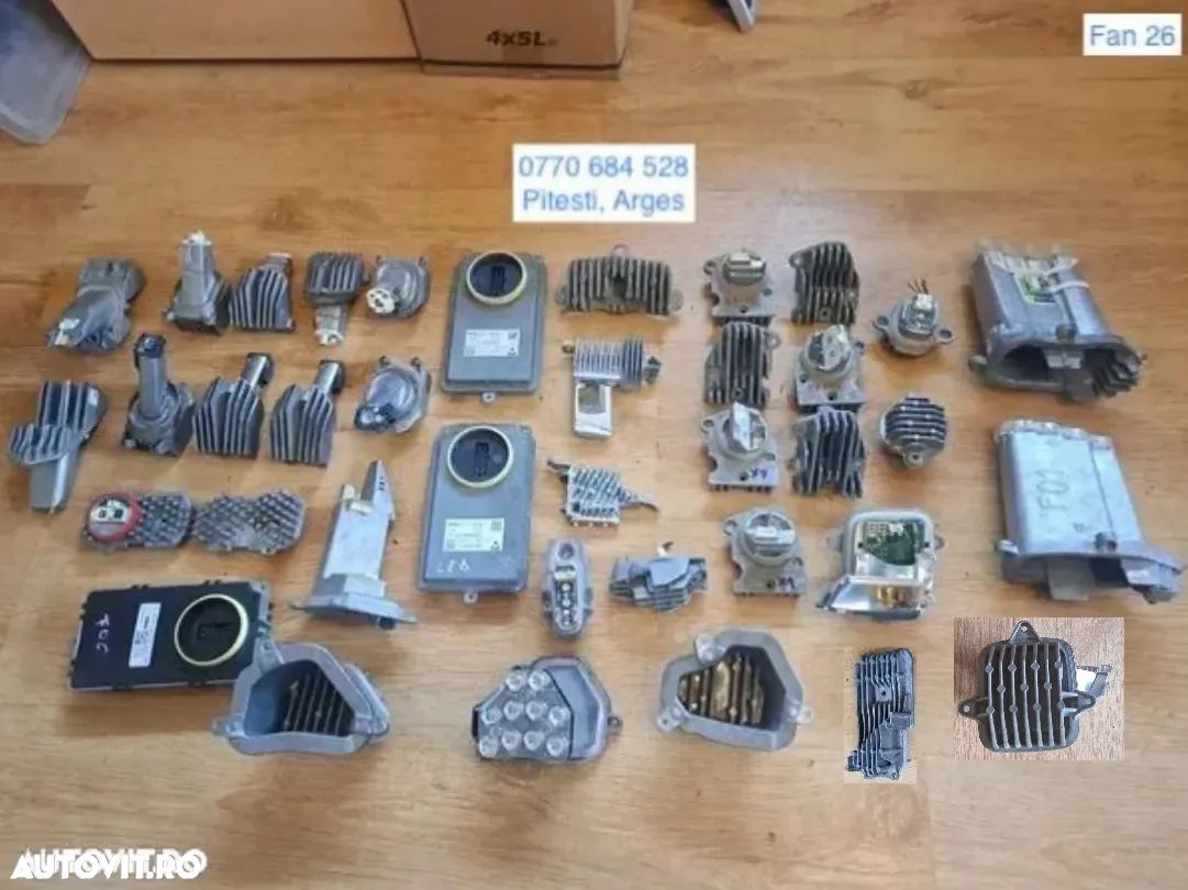 Calculator modul ECU ballast droser far led angel eyes / pozitie bmw seria 3 4 5 6 7 x5 x6 f01 02 03 04 e84 f30 31 34 35 - 1