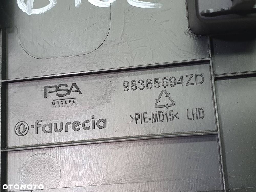 OSŁONA OBUDOWA OBD BEZPIECZNIKÓW DESKI KONSOLI CITROEN C5 X 98365694ZD - 7