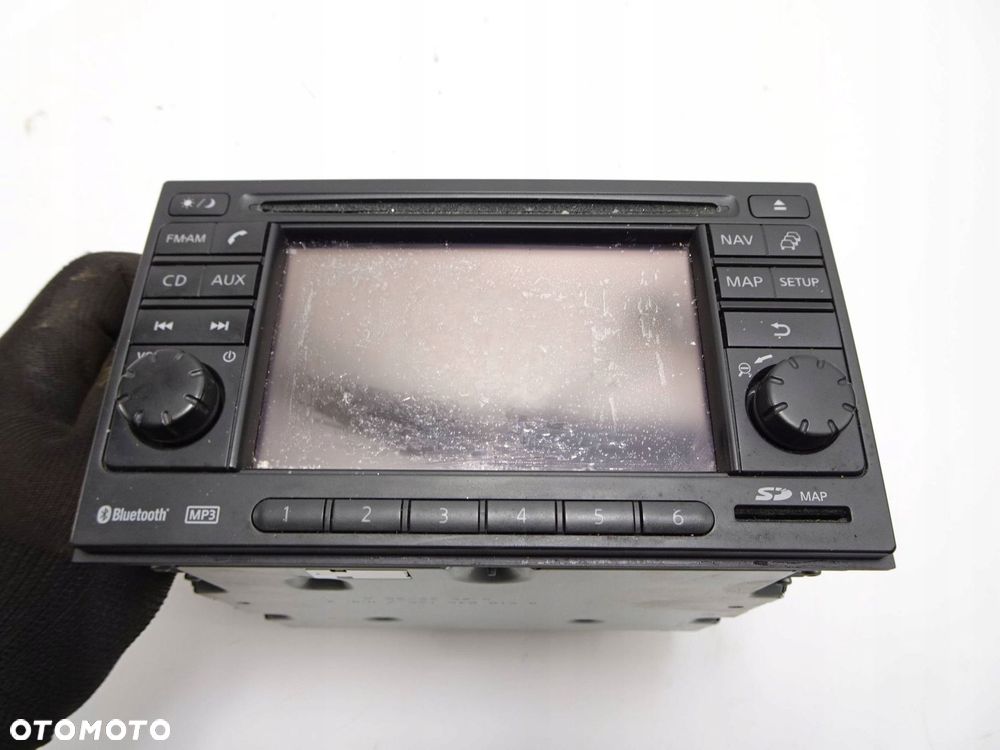 radio cd nissan qashqai j10 lift 10-13 r - 4