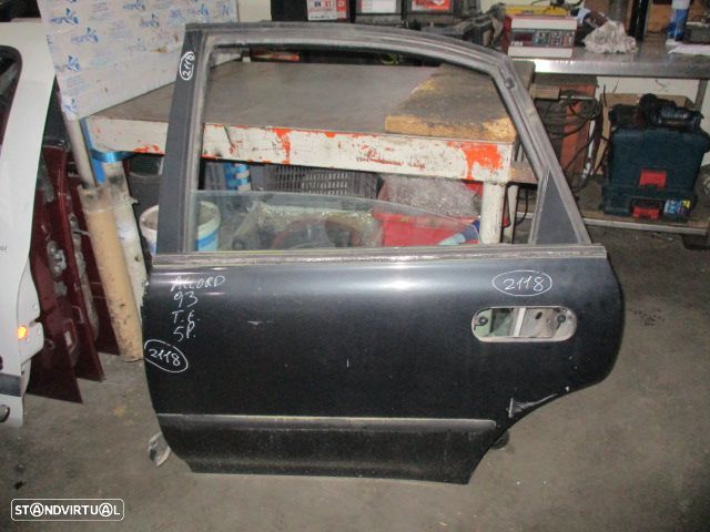 Porta POR2118 HONDA ACCORD 1993 5P PRETO TE - 1