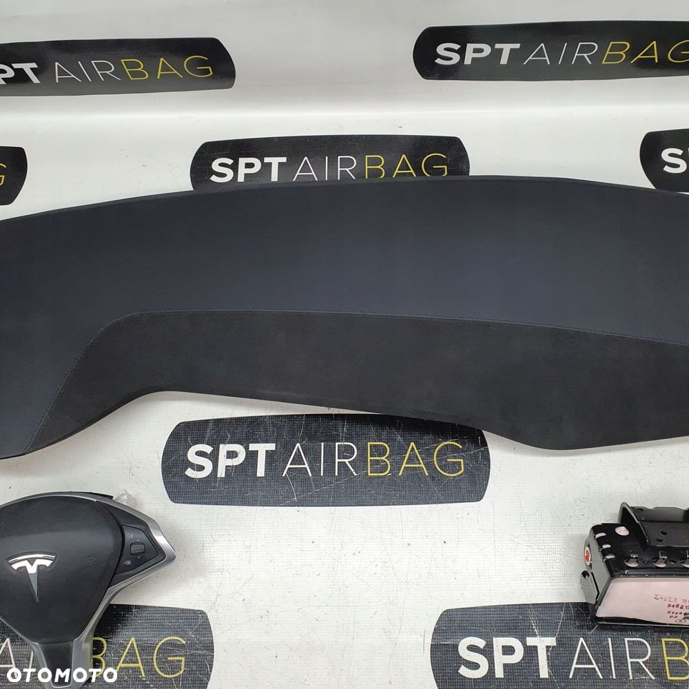 TESLA S TESLA Y DESKA ROZDZIELCZA KONSOLA KOKPIT PULPIT PODUSZKI AIRBAG AIR BAG KIT SET - 3