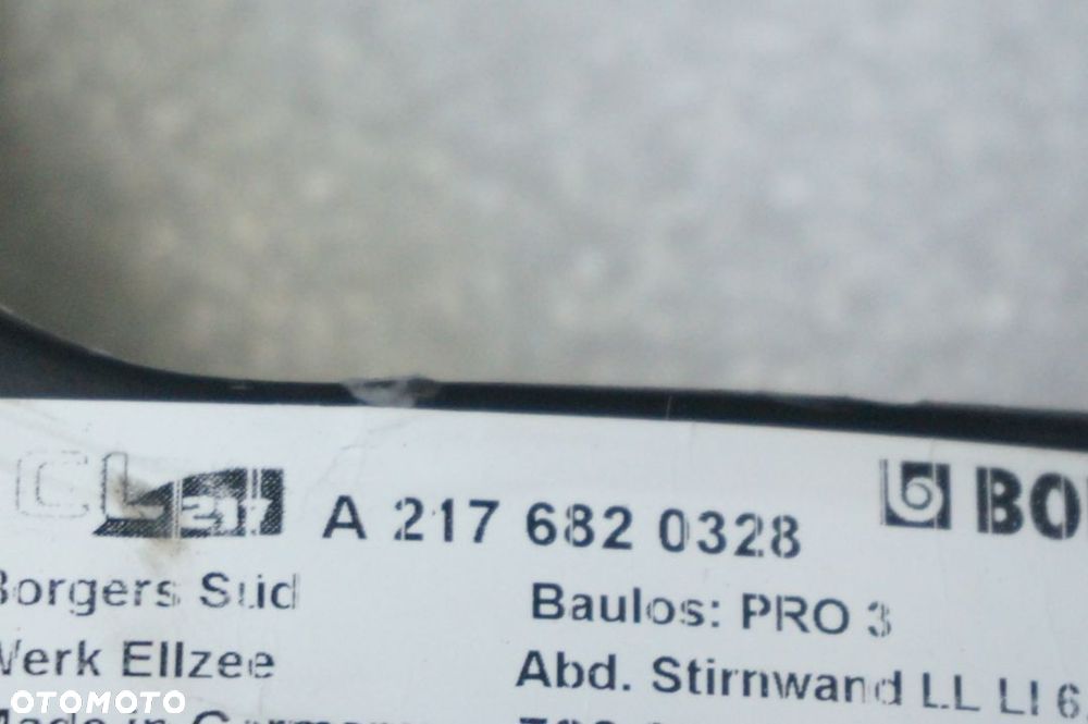 Wygłuszenie Ściany Grodziowej Mercedes W217 A2176820328 - 3