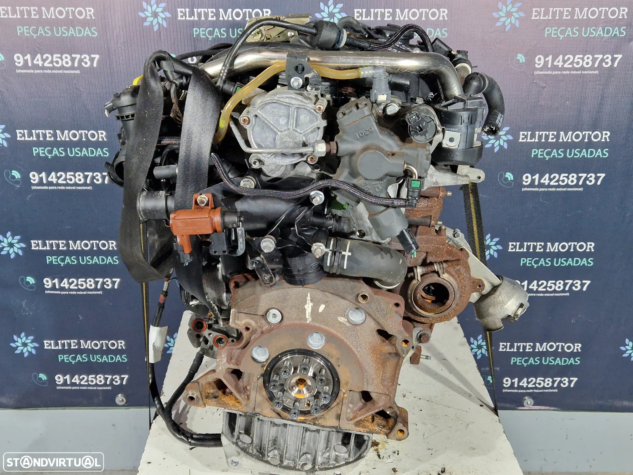 Motor usado D4204T VOLVO V50 2.0D 136CV S40 PEUGEOT FORD CITROEN - 6