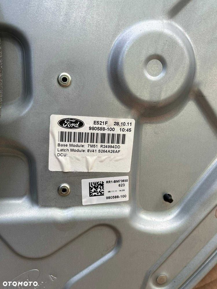 Podnośnik szyby prawy tył FORD KUGA MK1 7M51 R24994 DD - 7