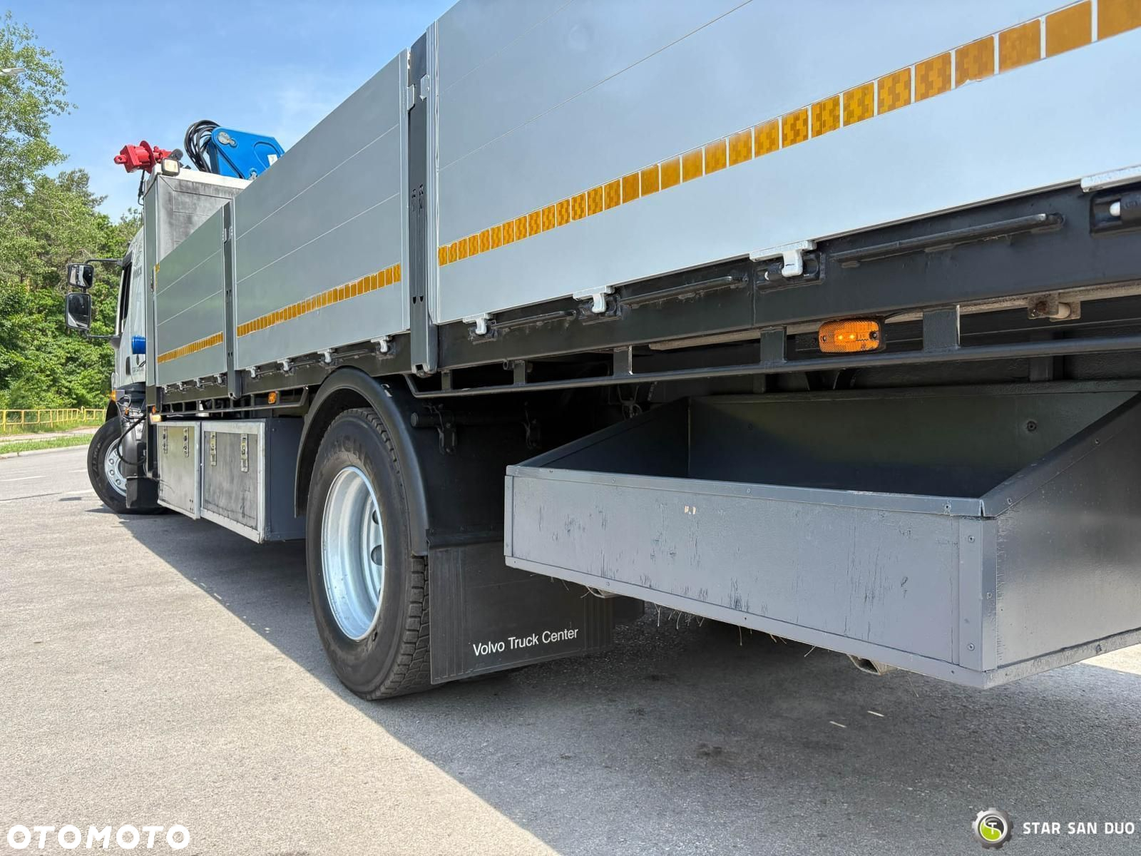 Volvo FE 240 4x2 HMF 1560 K3 HDS Żuraw Rotator Crane Kran - 25