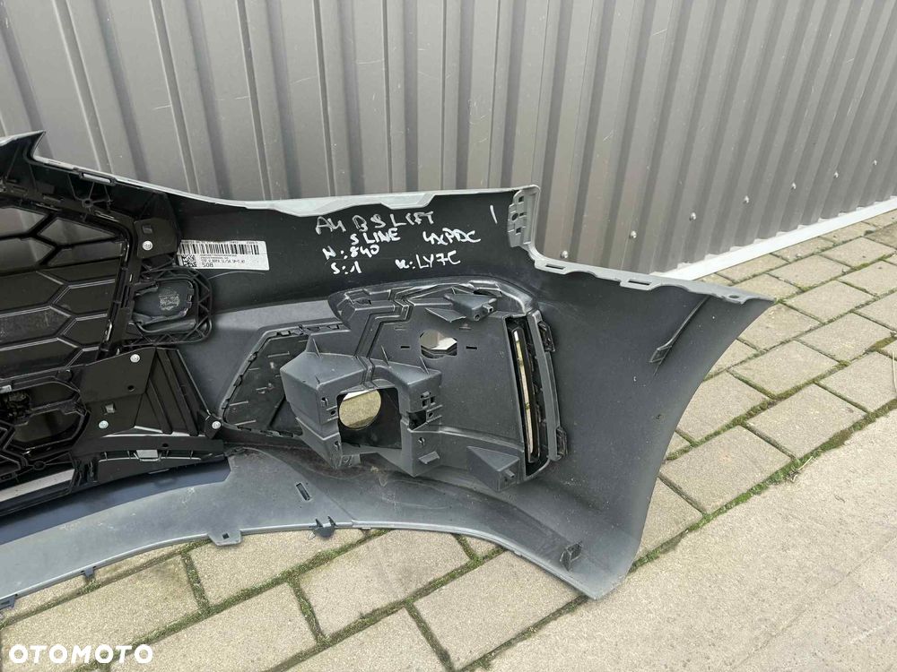 Audi A4 B9 FL Lift S-Line Zderzak Przód Przedni 4xPDC 2019-24 LY7C - 13