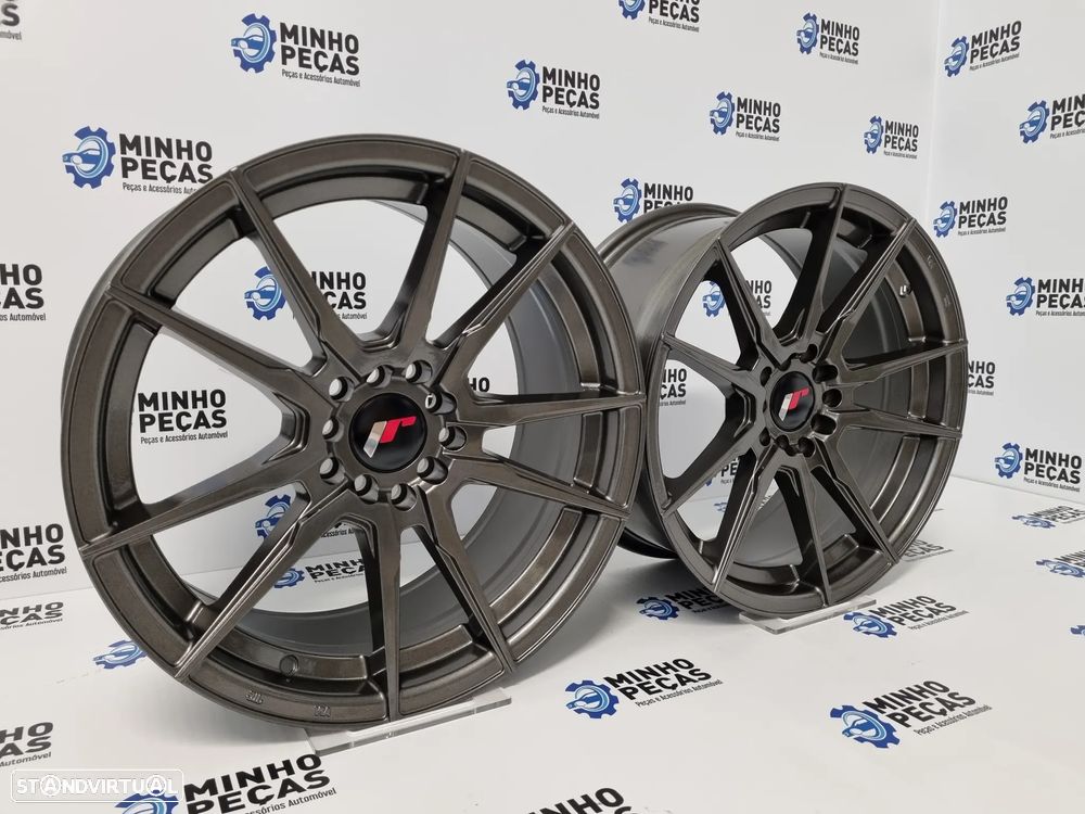 Jantes Japan Racing (JR21) em 17 GunMetal (5X100 | 5X114.3) - 3