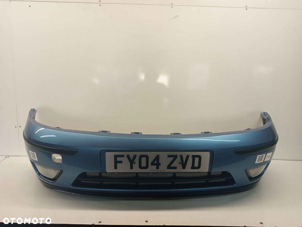 ^ ZDERZAK PRZÓD PRZEDNI FORD FOCUS MK.1 1 I BŁĘKITNY LIFT FL HALOGENY - 1