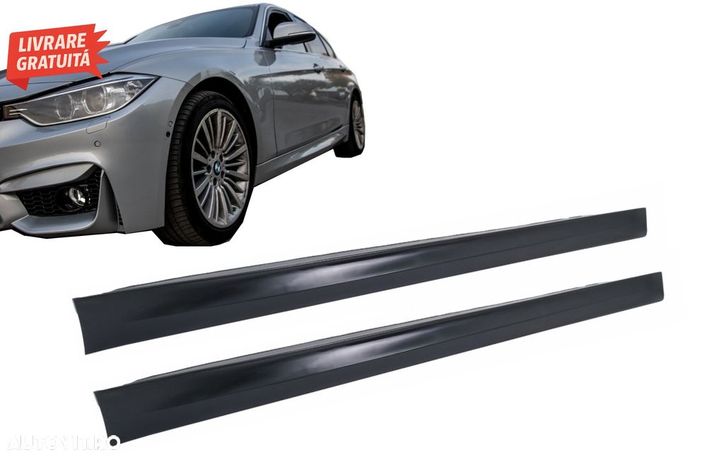 Praguri Laterale BMW Seria 3 F30 F31 Sedan Touring (2011-2019)- livrare gratuita - 1