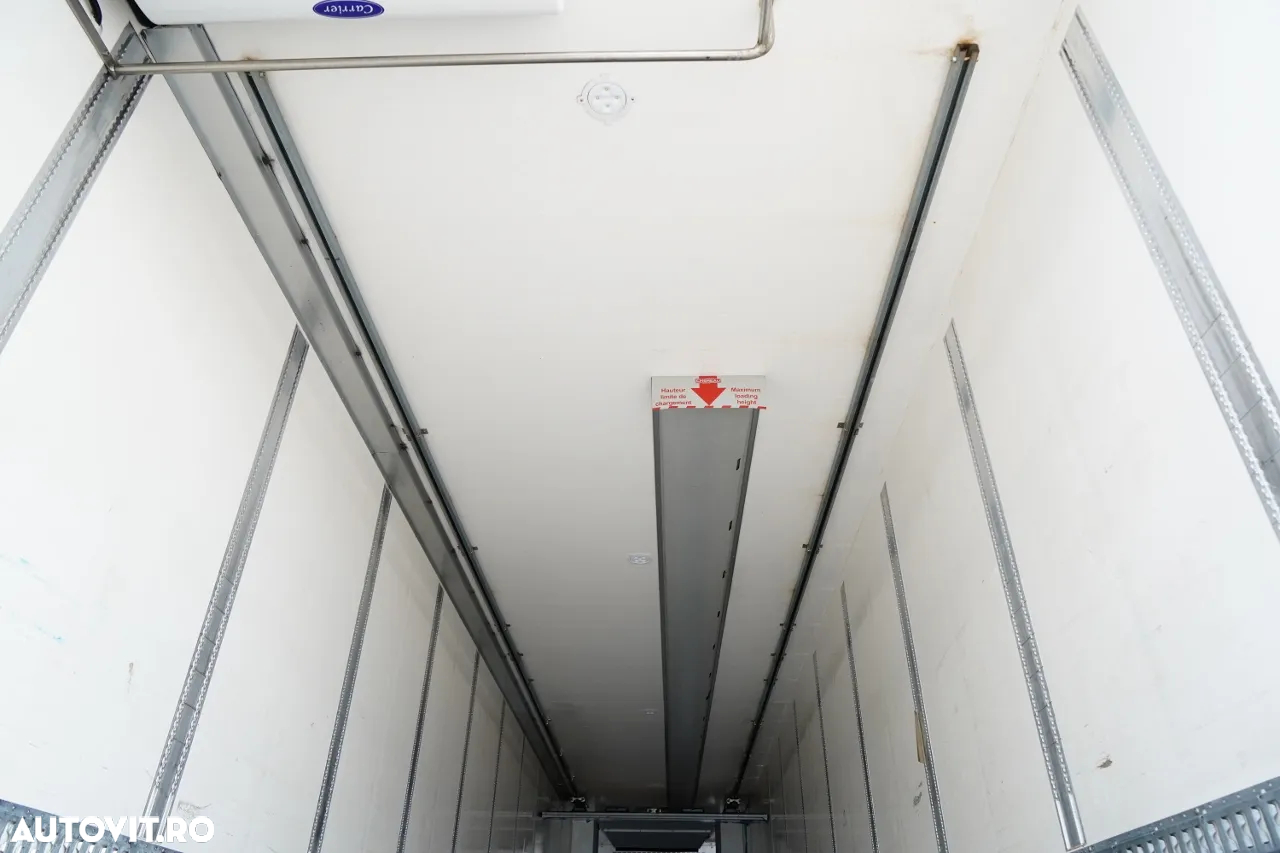 Chereau REFRIGERAT / VECTOR TRANSPORT 1950MT / DOPPELSTOCK / MULTITEMPERATURĂ / 2 AXE RIDICABILE / SAF / IMPORTAT - 17