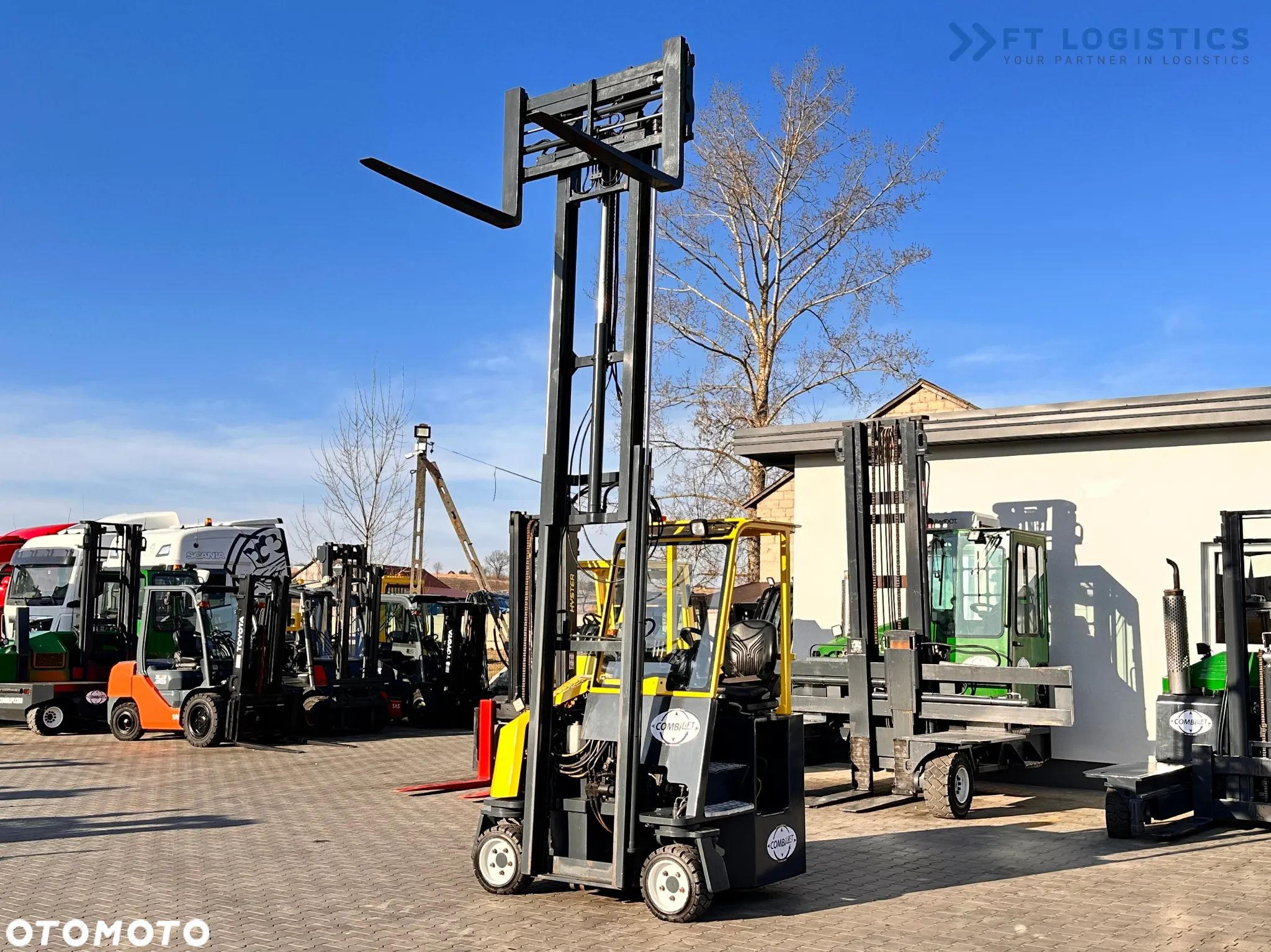 Combilift CB3000 / LPG / DUPLEX / 4000MM / WOLNY SKOK / NOWE OPASKI / JAK NOWY - 29