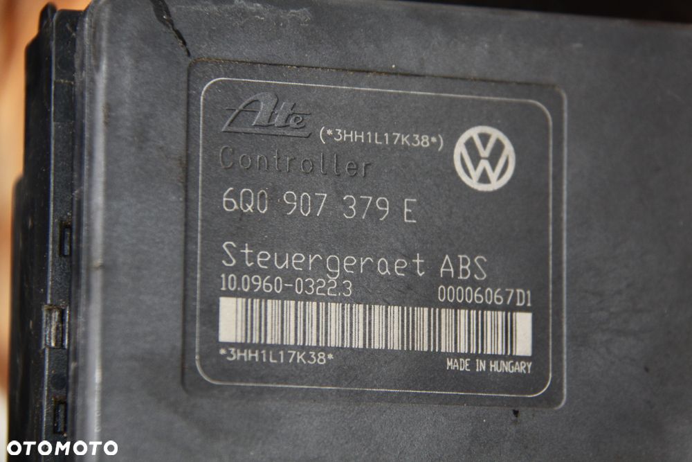 VW Seat Skoda pompa ABS 6Q0614117C 6Q0907379L - 4