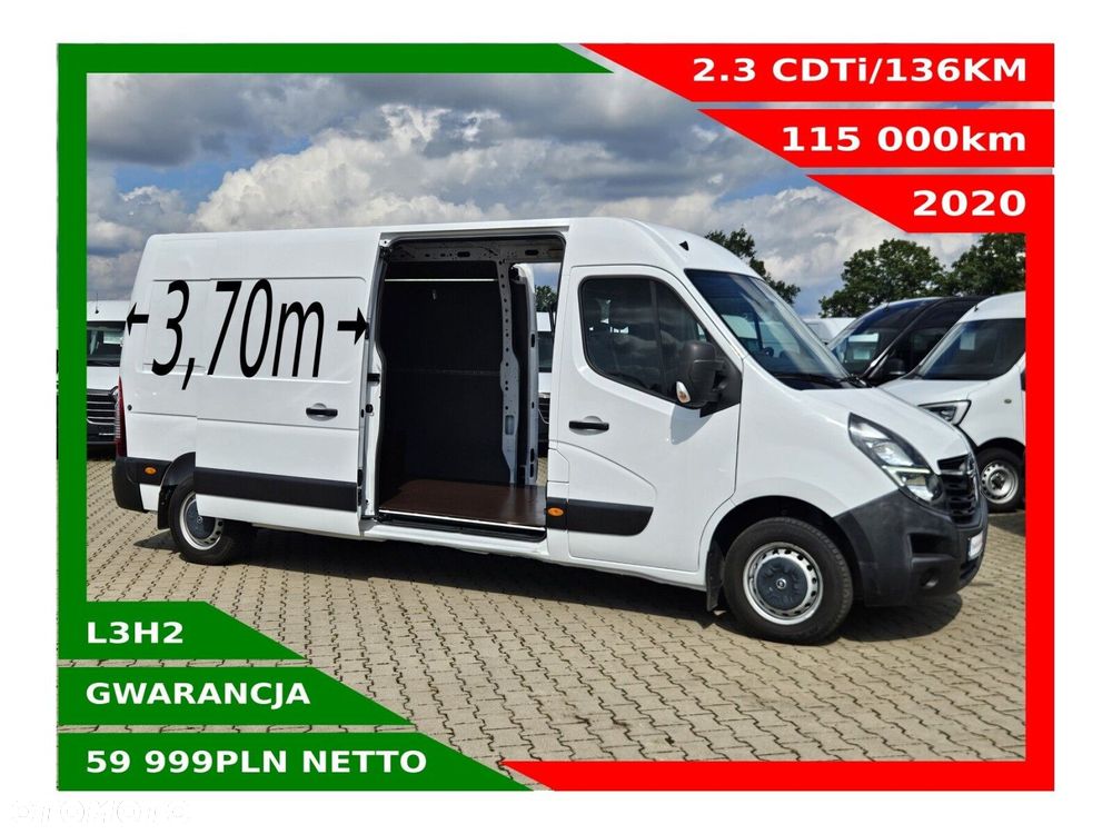 Opel movano L3H2 *59999zł NETTO* 2.3CDTi/136KM - 1