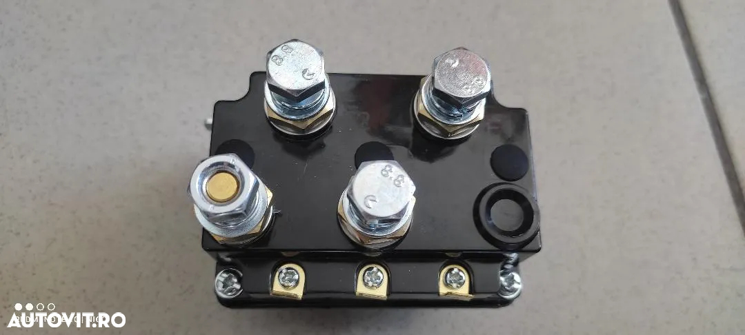 Solenoid,releu, bobina dublu sens troliu model nou la 12 V - 3
