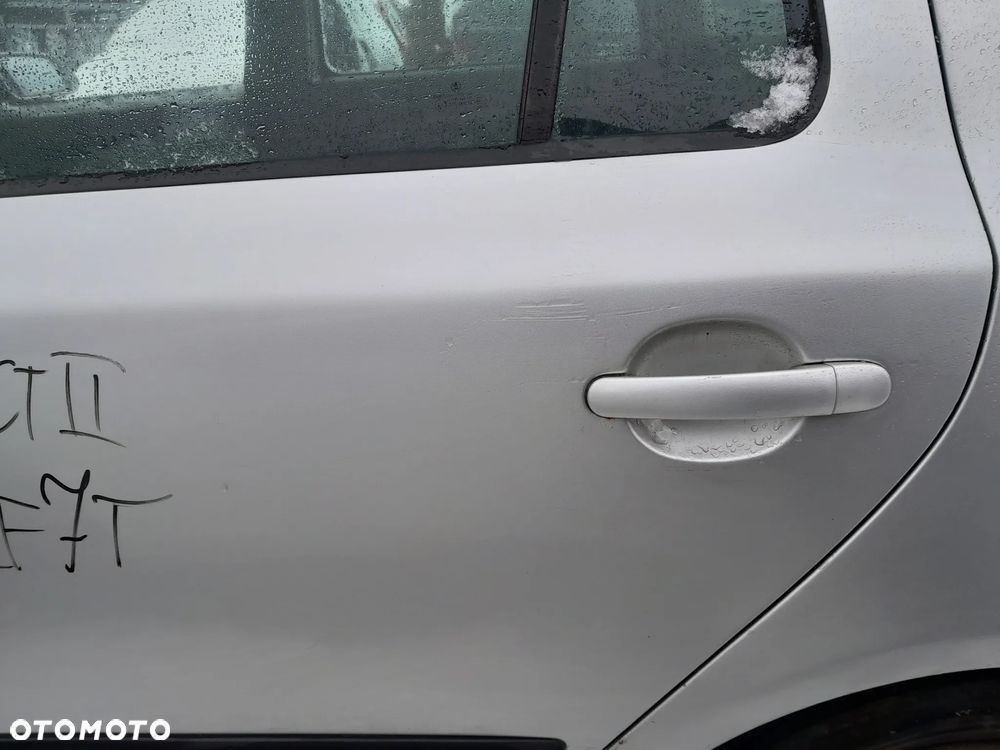 SKODA OCTAVIA II DRZWI LEWE TYLNE LEWY TYŁ KOMBI KOLOR: LF7T - 3