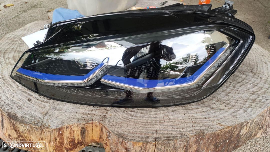 farol esquerdo full Led VW Golf 7 GTE facelift - 1