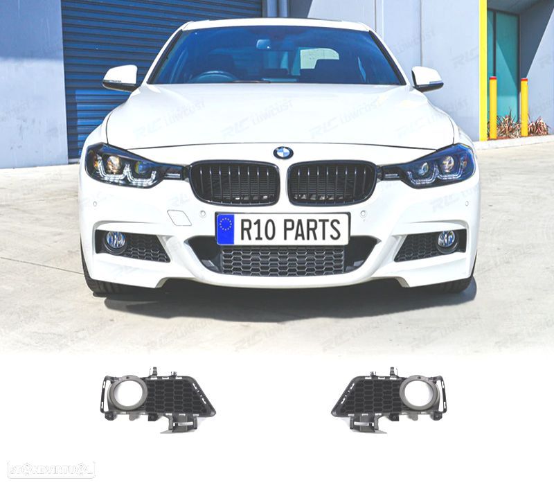 GRELHAS DE NEVOEIRO BMW F30 F31 PARA-CHOQUES LOOK M - 1