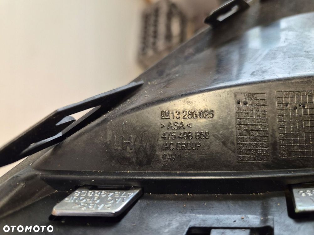 OPEL CORSA D LIFT KRATKA ZDERZAKA PRAWA LEWA 13286025 13286026 - 5
