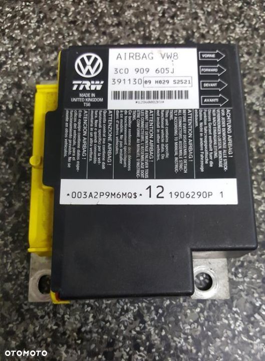 Sensor AirBag 3C0909605J Vw Passat B6